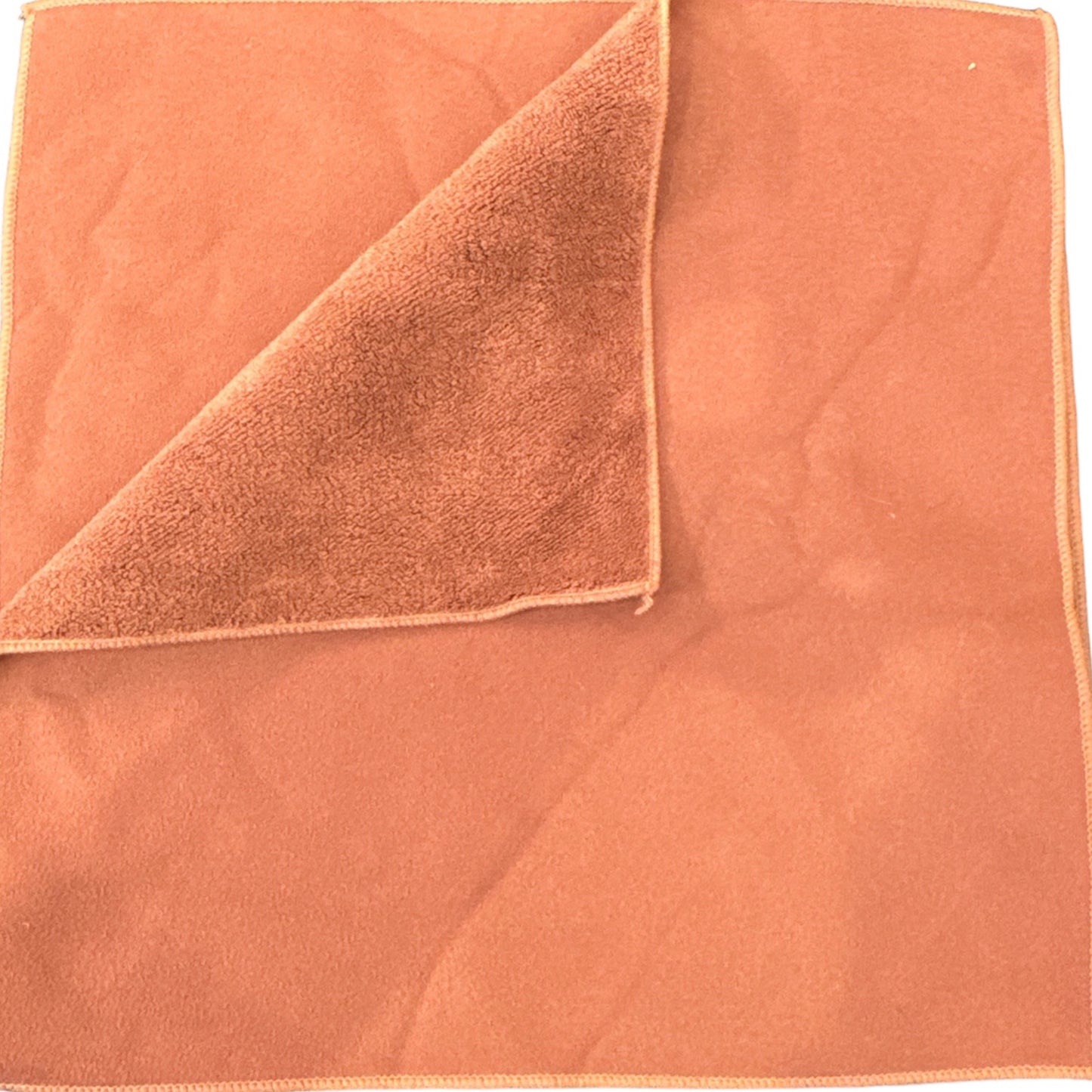 Double Sided Suede Cloth Overlocked Edge (brown)