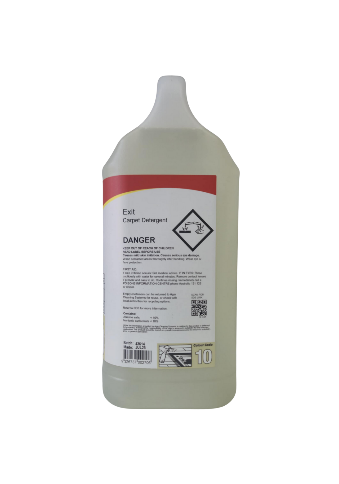 Agar Exit Carpet Detergent 5L