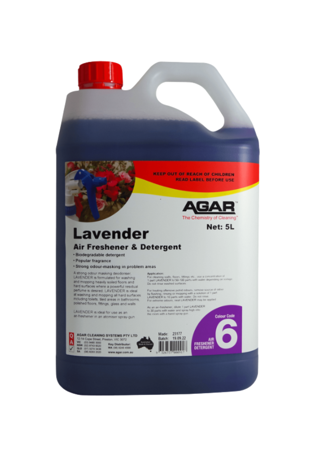 Agar Lavender Air Freshener 5L