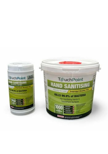 TouchPoint Hand Sanitising Wipes