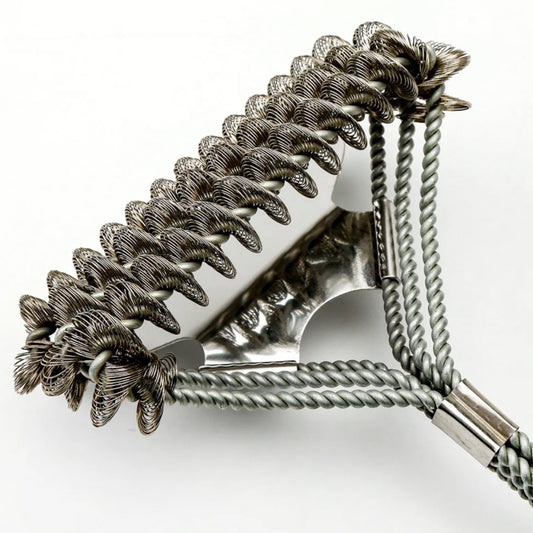 Durable Grill Brush with Scraper