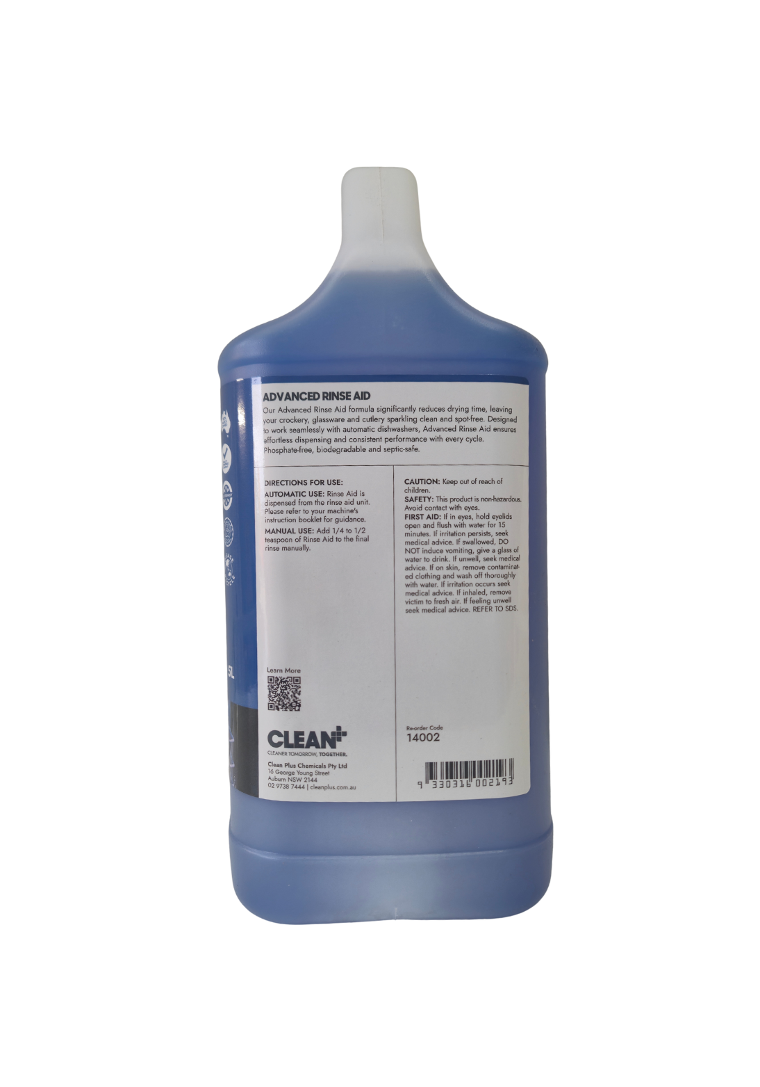 Clean+ Advance Rinse Aid