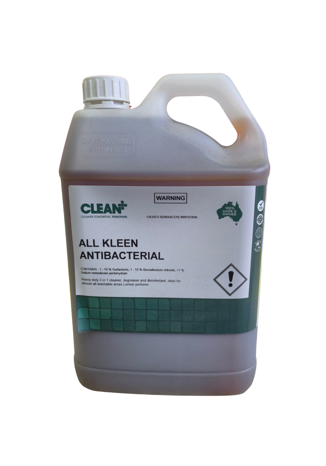 Clean+ All Kleen Antibacterial 5L