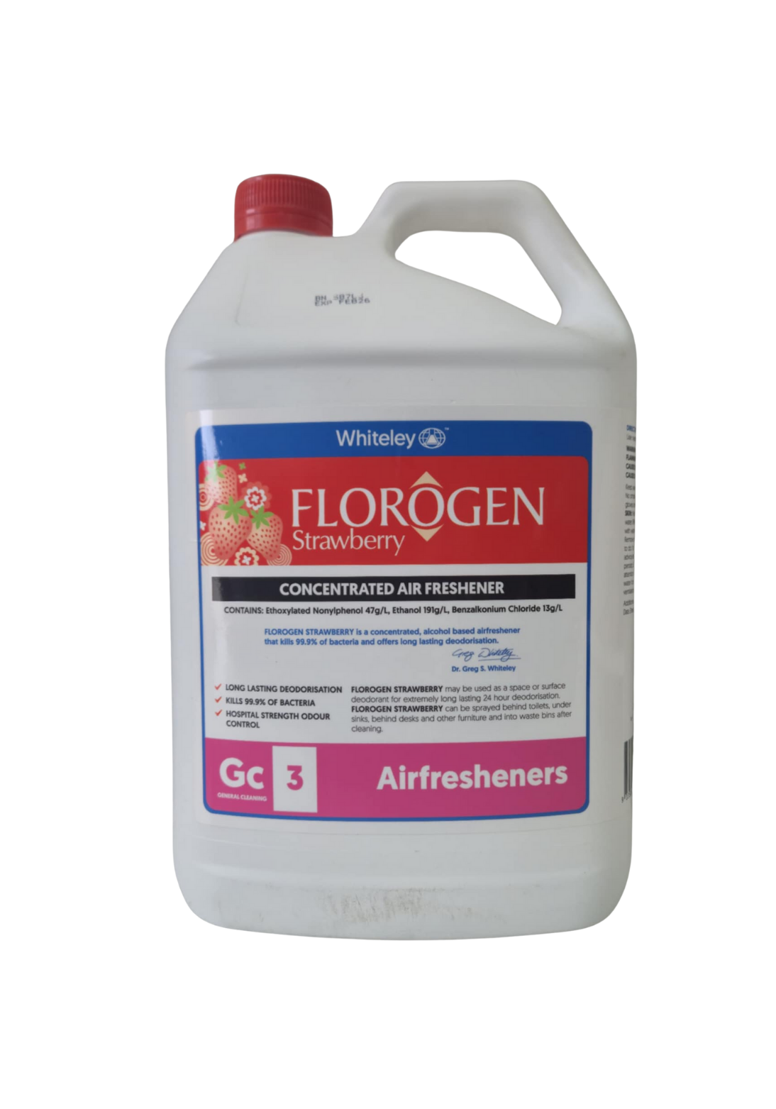 Florogen Strawberry 5L/ Concentrated Deodorant (Air Fresher)