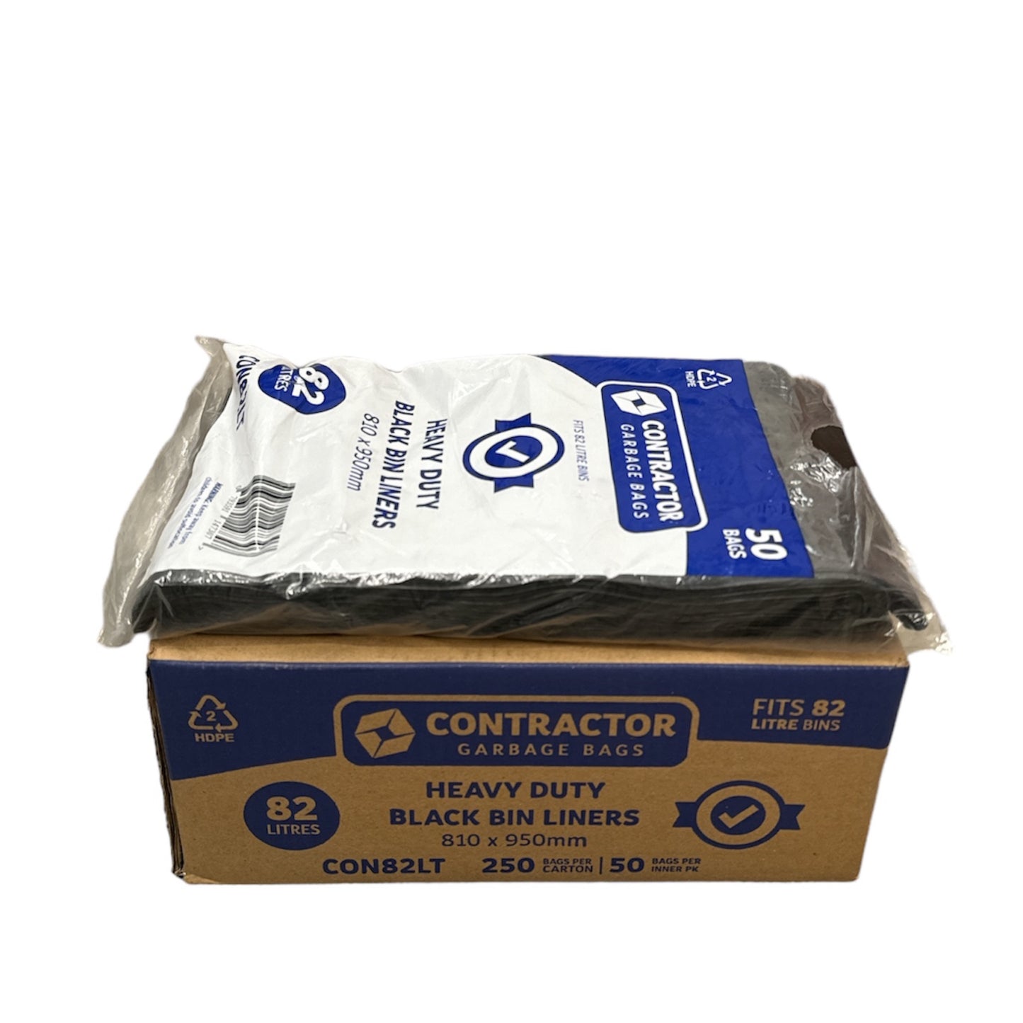 Contractor Bin Liner 82L HD250pcs/ctn (CON82LT)
