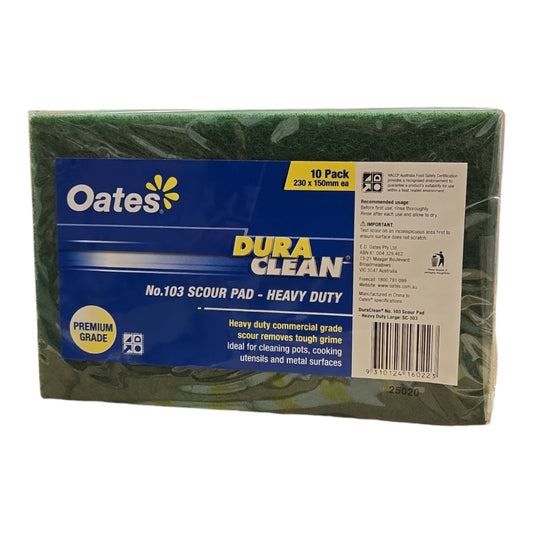 Dura Clean No. 103 Scour Pad - Heavy Duty Large: SC-103